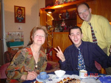 ma mere moi et mon frere